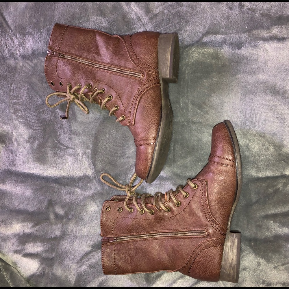 Brown boots